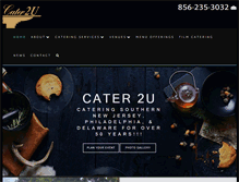 Tablet Screenshot of cater-2u.com